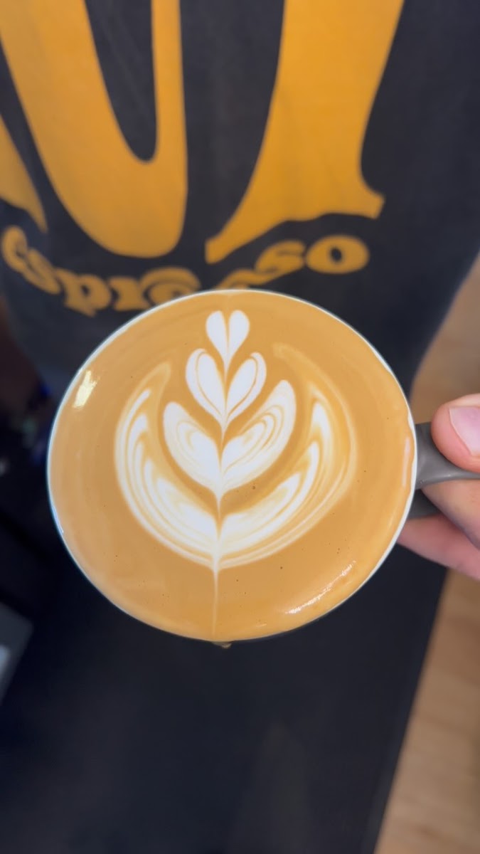 Banner Letter M. Espresso 03